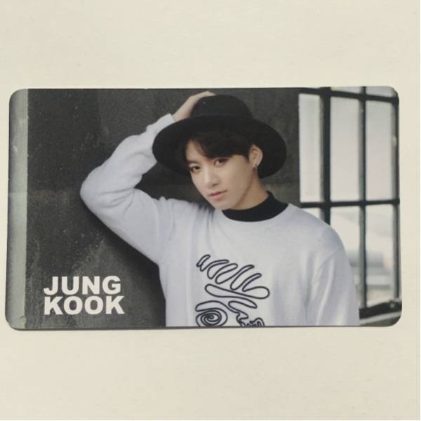 BTS JUNGKOOK RUN 握手会 ジョングク トレカ BTS RUN 握手会トレカ