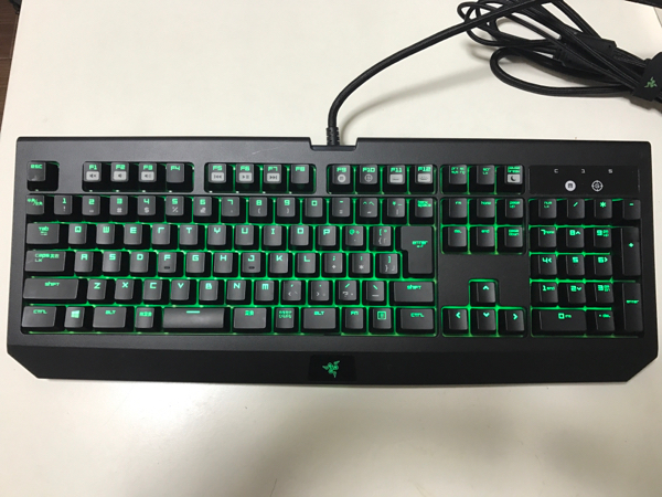  美 Razer Blackwidow Ultimate 2016 日本語配列(USBキーボード)｜売買されたオークション情報、yahooの商品情報をアーカイブ公開 - オークファン USBキーボード