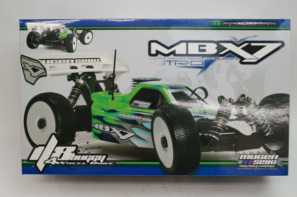無限精機 1/8 MBX7 OS SPEED B2101エンジン搭載 完成品（エンジン