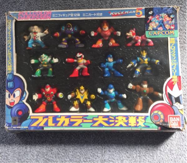 ロックマン5 フィギュア フルカラー大決戦 中古品 D124