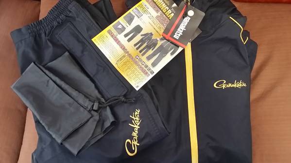 がまかつ レインスーツ ＧＭ－３３９６ LL Ｂ×Ｇ 中古品