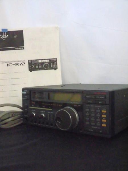無線機 アイコム ICOM IC-R72 ICR72 取説有 3503D(受信機)｜売買されたオークション情報、yahooの商品情報を ...