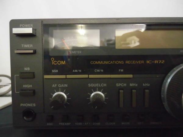 無線機 アイコム ICOM IC-R72 ICR72 取説有 3503D(受信機)｜売買されたオークション情報、yahooの商品情報を ...