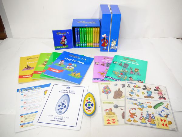 ステップバイステップ dwe ディズニー英語 step | 全未開封✨新子役
