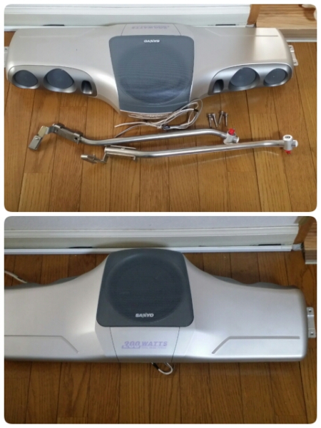 エブリィ DA62 天吊り 純正 OP ステー付 200W SANYO 中古 動作OK