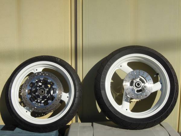 希少美品：FZR400RR-SP(3TJ) 前後ホイールF:3.50/R:4.50-17(セット 