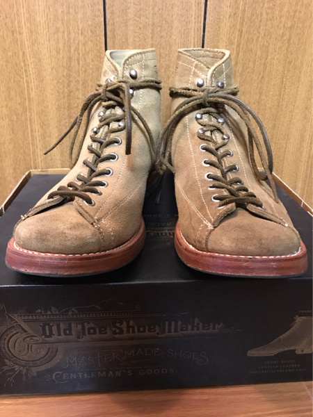 美品 OLDJOE オールドジョー モンキーブーツ レザーブーツ OLDJOE