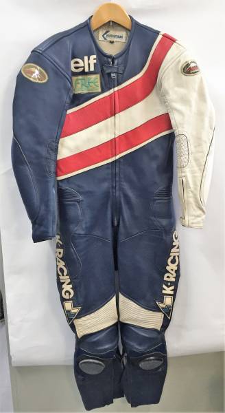 132 KUSHITANI クシタニ レザースーツ 革 レーシング T1080