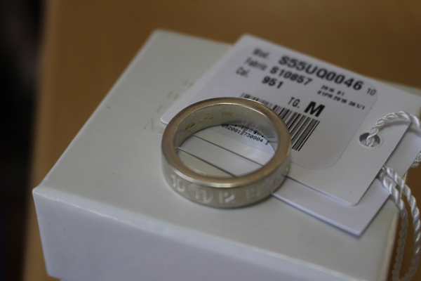 maison margiela マルジェラ■number ring 指輪　リング sizeM