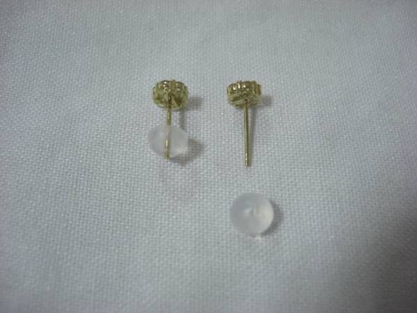 新品 DECOUVERTE デクーヴェルト 18K YG 0.3ct ダイヤモンド ピアス (H-2-14)