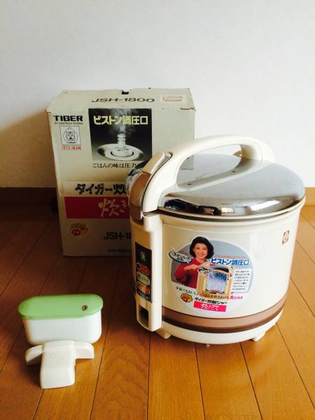 昭和レトロ☆TIGER/タイガー 炊飯器/炊飯ジャー 中古(炊飯器)｜売買