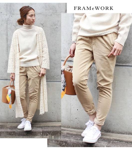 今季フレームワーク 新品 スキニーパンツBe36◆ スピック&スパン