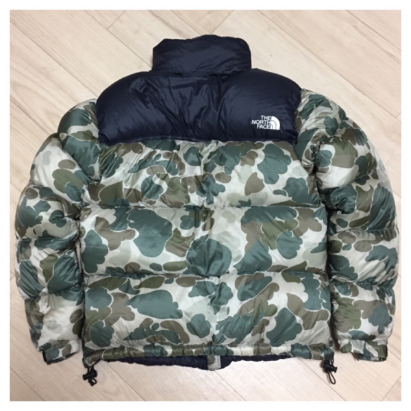 ノースフェイス ヌプシ NORTH THE 迷彩 FACE ノベルティ ダウン ダウン