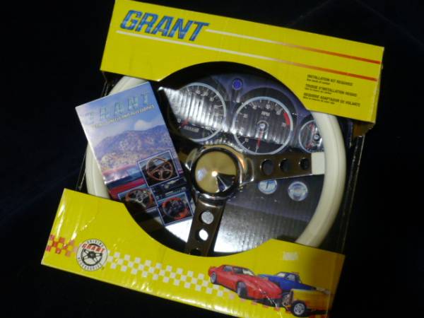 デッドストック グラント ステアリング ムーンアイズ GRANT 高速有鉛