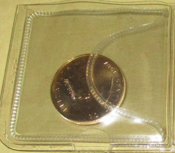地金型金貨 カナダ・メープルリーフ金貨 1987 1/2oz