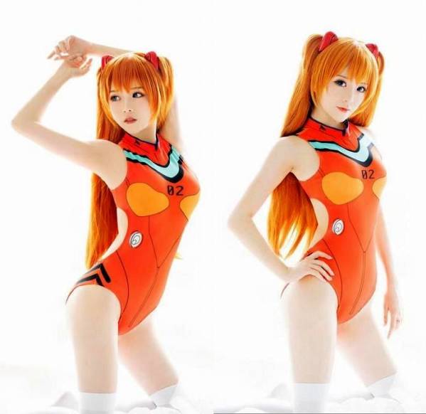 XL）新世紀エヴァンゲリオン☆アスカ☆あすか☆コスプレ衣装☆プラグ