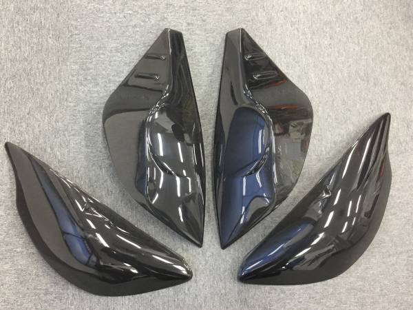 NHP10 アクア スモークレンズカバー ヘッドライト テールランプ セット