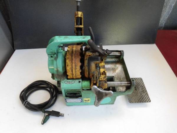 409★REX レッキス N20A3 パイプマシン ねじ切り機 100V 動作確認済 売切★