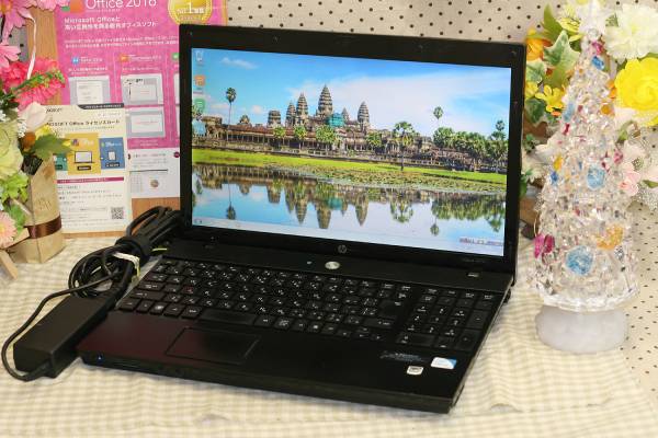 ★★ Windows7がすぐに使える!! ProBook4510s DualCore DVDマルチ Wifi 最新版OfficeWPS(ワードエクセル使えます)DtoDリカバリー有★★