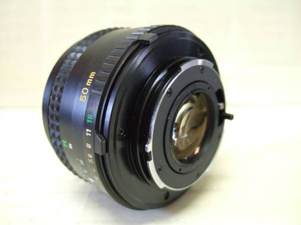 中古良品 minoltaミノルタ MD ROKKOR 50/1.7 作動確認済み