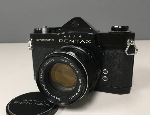 PENTAX SP 黒 Super-Takumar 1:1.8 55mm