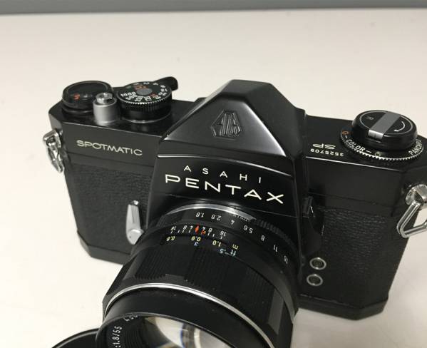 PENTAX SP 黒 Super-Takumar 1:1.8 55mm