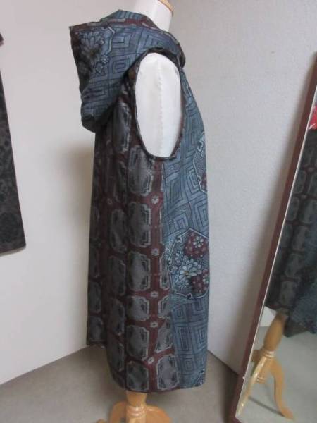 CBLT 大島紬 ロングベスト・ジレ OT-0001F ⁄ Traditional Japanese