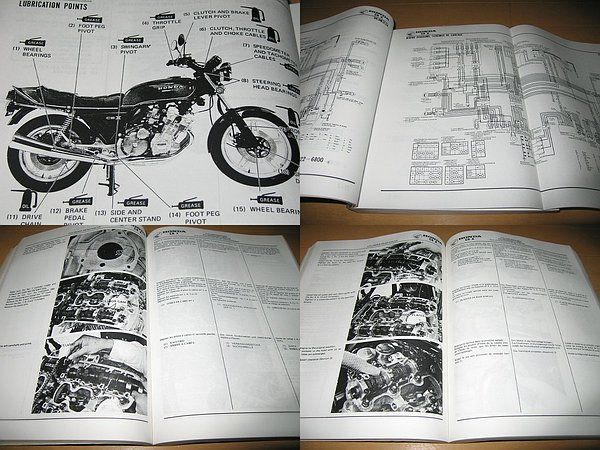 Service 1979-1980年モデルホンダ CBX1000 ⁄ CB-X型 【1979-1980年
