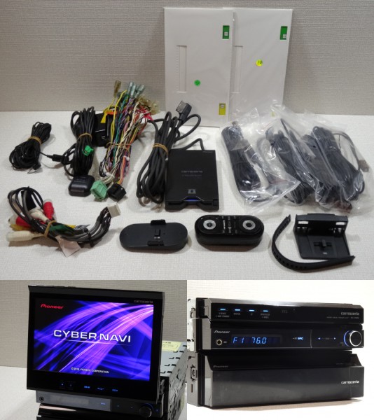車載走行 16年 サイバーナビ AVIC-VH9000 CD DVD MSV TV フルセグ 地 