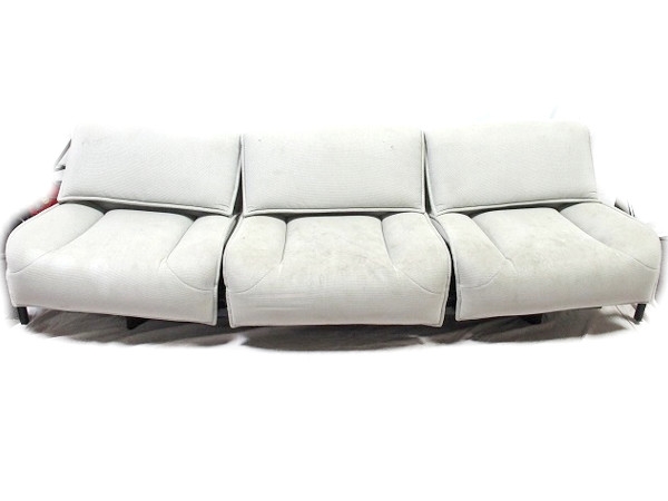 中古 カッシーナ ソファ ヴェランダ3 布張り 3人掛 楽直T2256898