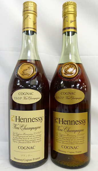 M7332)コニャック☆ヘネシーセット☆Hennessy☆VSOP☆700ml☆計2点☆