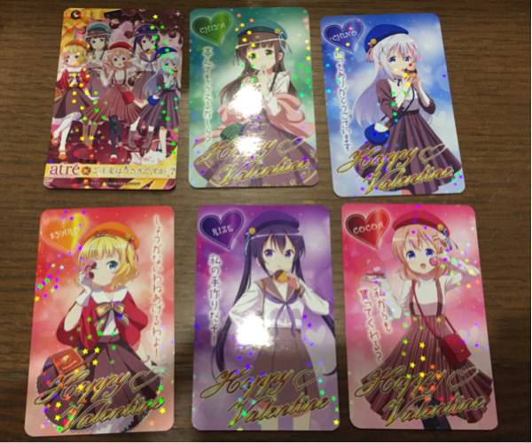 アトレ ごちうさ キャラクターカード ご注文はうさぎですか？ コンプ