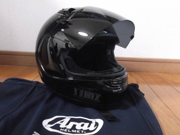 Arai フルフェイス ヘルメット プロファイル グラスブラック（黒） サイズ５９-６０（L）アライ　PROFILE