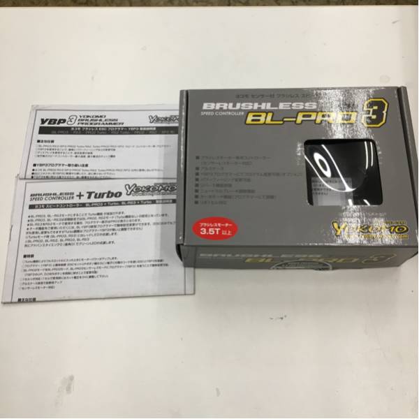 yokomo BL-PRO3 esc YBP3 ZEROモーター ターボ アンプ ヨコモ BL-PRO3