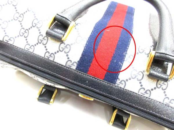 オールド オールドグッチGUCCI ボストンバッグ ハンド シェリー オールド オールドグッチGUCCI ボストンバッグ ハンド シェリー