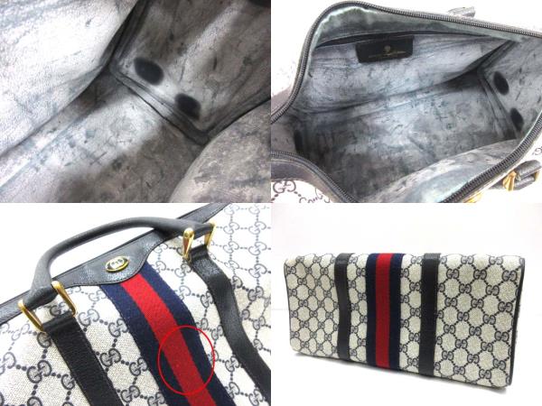 【格安】GUCCI オールドグッチPVCシェリーラインボストンバッグ 安い売れ筋 オールドグッチGUCCI ボストンバッグ ハンド シェリー