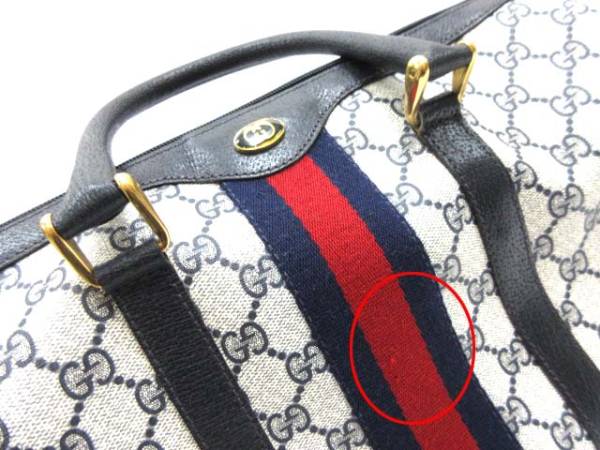 安い売れ筋 オールドグッチGUCCI ボストンバッグ ハンド シェリー