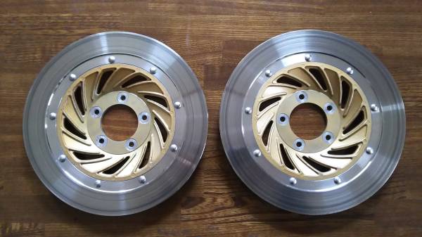 希少☆CB1100Fフロントブレーキディスクローター☆CB750F取付け可