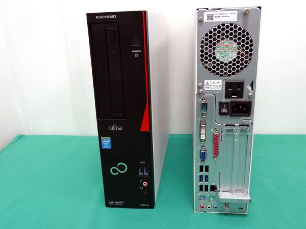 FujitsuのESPRIMO D583/HX 第4世帯CPU Corei5-4570-3.2GHz DtoDリカバリー