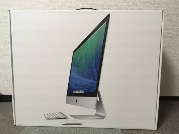 中古美品 Apple iMac 27インチ Late 2013 i5-3.2GHz/8GB/1TB/GT755M ME088J/A