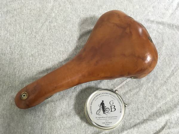 100円スタートおまけ付☆GILLES BERTHOUD☆SOULOR　ジルベルソー　フランス製レザーサドル　　ブルックス　BROOKS