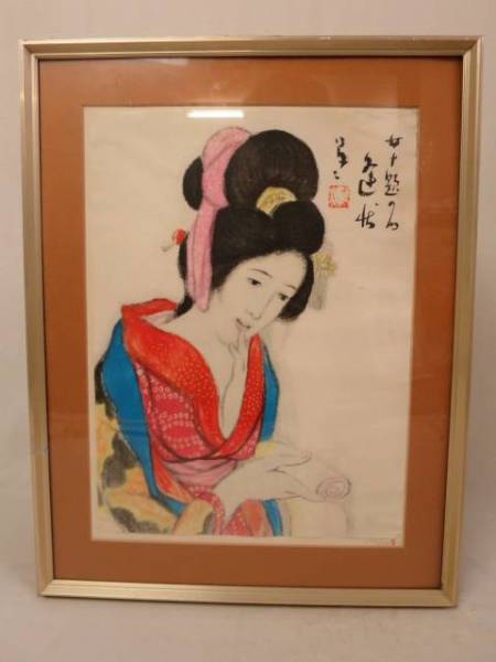 竹久夢二 2026年最新Yahoo!オークション 木版画 -竹久夢二 版画(美術品
