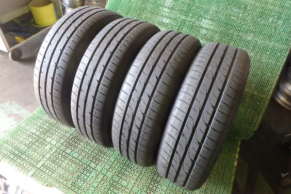 TC34☆BS エコピアEX20☆195/65R15☆4本、溝アリ☆ブリヂストン☆
