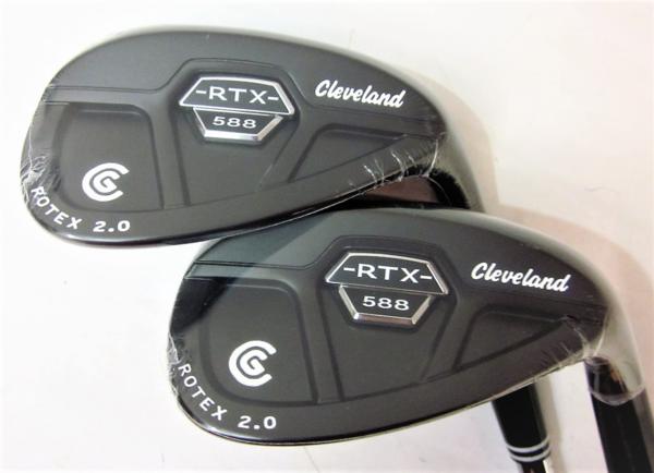 新品★クリーブ★588 RTX 2.0 CB★黒★52/10&58/12★NS★2本組①