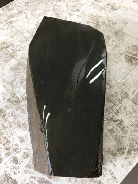 理容 天然砥石 中砥 カシュー済み 超硬め 青砥 08 理髪 板前 天然砥石