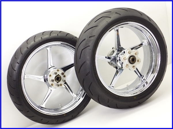 F1☆良品♪ZZR1100-D ゲイルスピード Type-C アルミ鍛造ホイール 前後