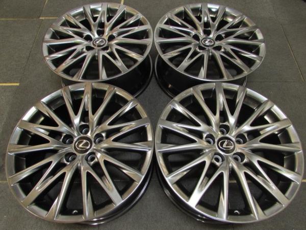 E0131-6J 希少☆レクサス HS純正*7.5J+39 PCD114.3/5H マークX 210クラウン ハリアー等流用も☆