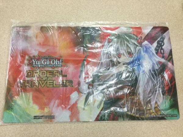 遊戯王 プレイマット 公式 YCS プラハ EU 幽鬼うさぎ 本物 海外 未開封