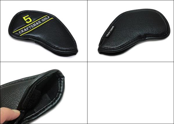 新品 クラフトマン 番手別アイアンカバー 12個 3～LW 送料無料！