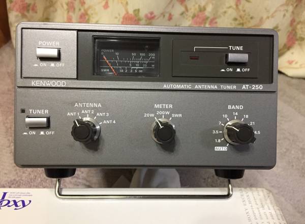 豊富な，得価 KENWOOD 外部オートアンテナチューナー AT-250
